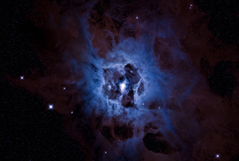Illustration of a nebula by Brent Patterson