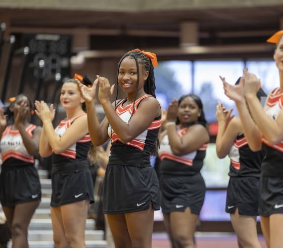Cheerleading squad