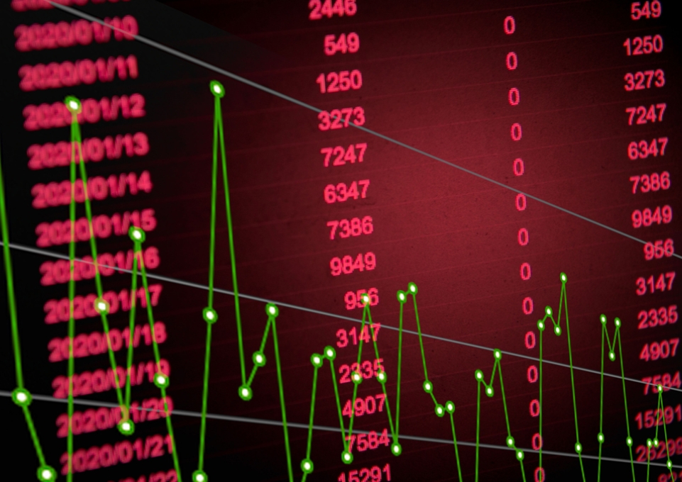 Image of stock market ticker